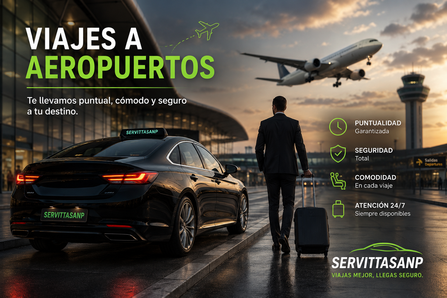 Transporte a aeropuertos